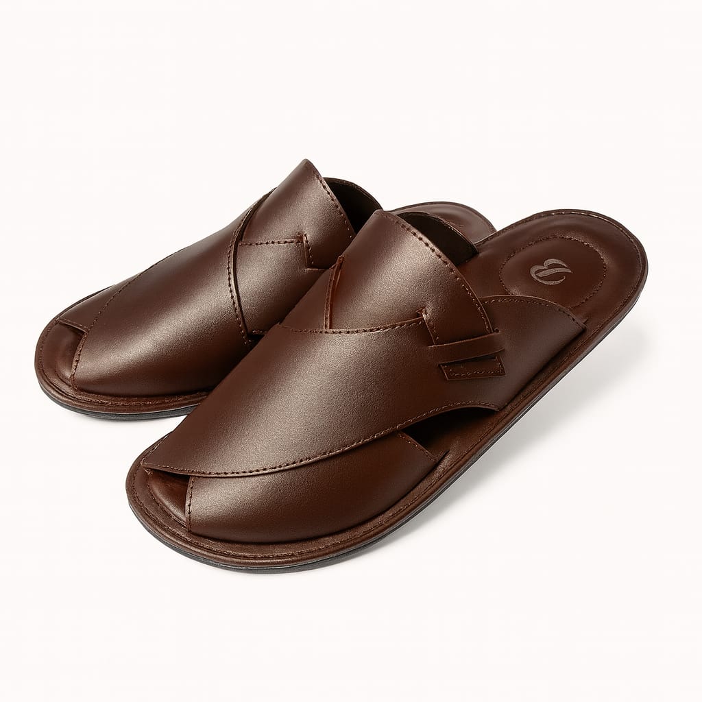 100% Handmade Peshawari Slippers – Classic Style | Free COD A.Lifestyle.pk